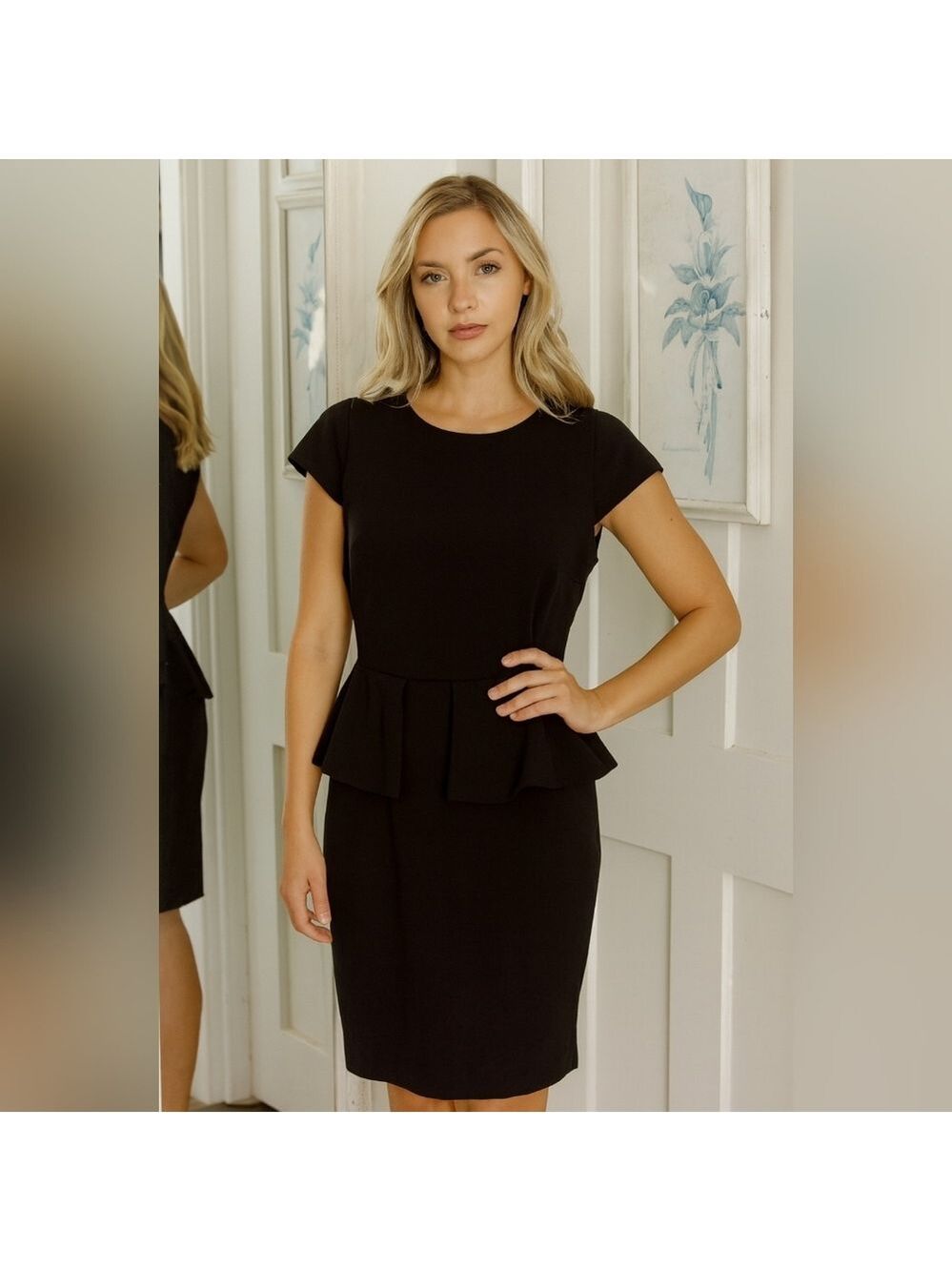 Worthington Formal Classic Little Black Careerwear Dress 🖤 Size 10
